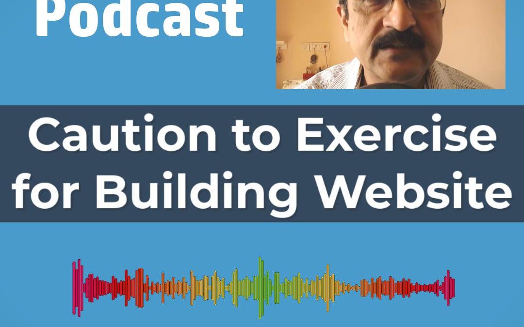 Podcast – Caution to Exercise for building website