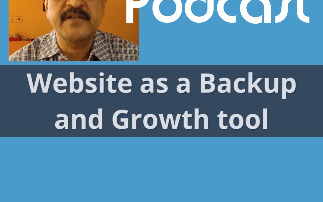 Podcast – Website as a backup and growth tool